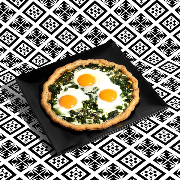 Middle Eastern Egg Pizza
