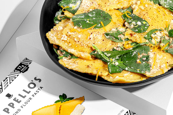 Spinach and Sumac Ravioli