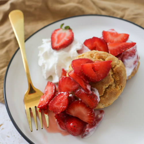 Buttermilk Biscuit Strawberry Shortcake