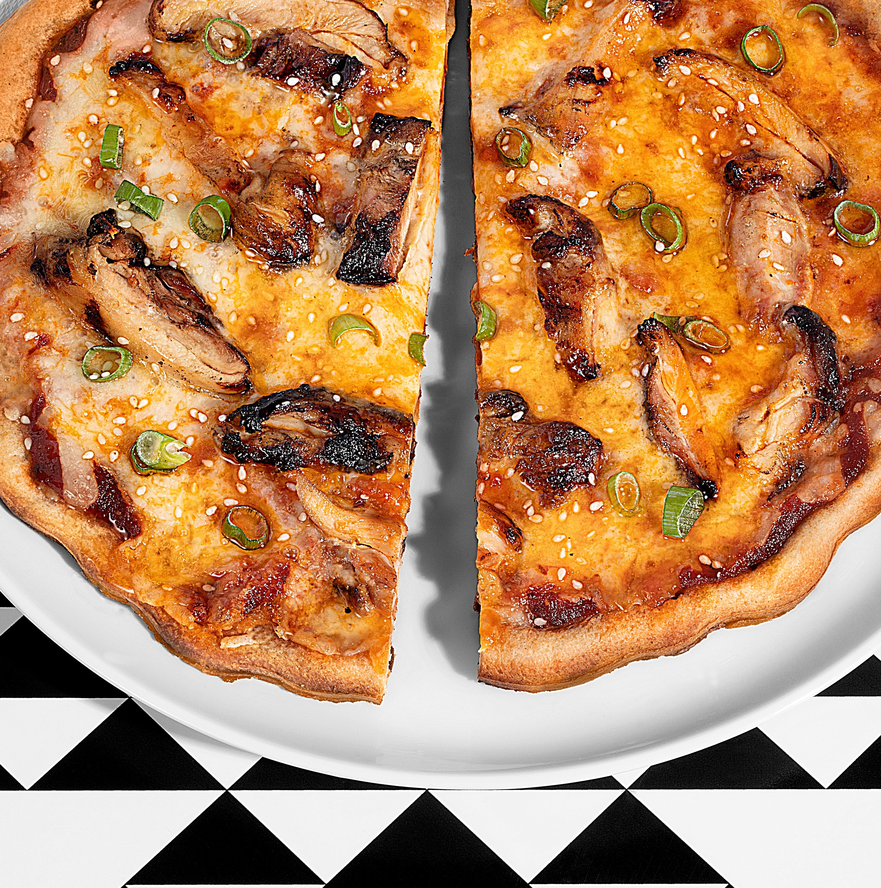 Grilled Honey Sriracha Chicken Pizza – Cappello's