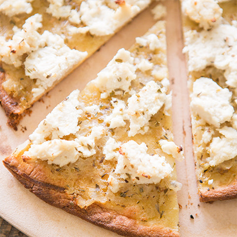 Dairy-free, Gluten-free White Pizza by Primal Palate
