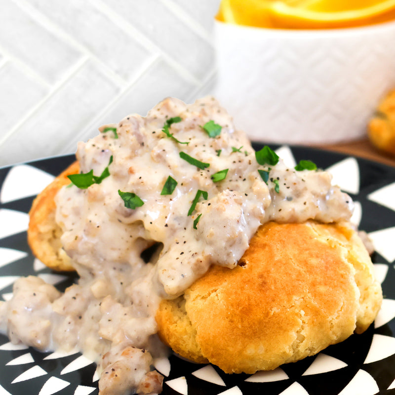 Buttermilk Biscuits & Gravy