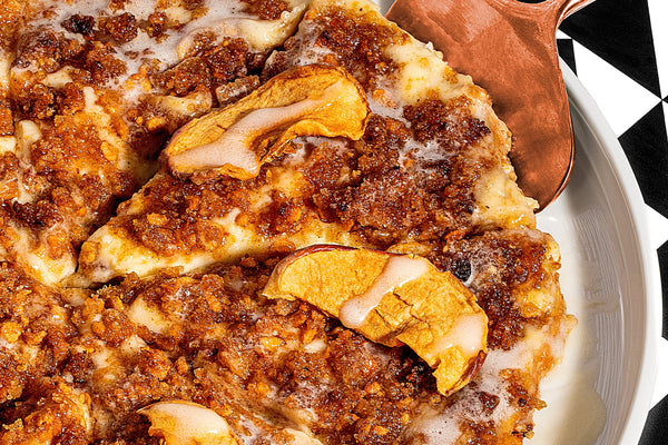 Apple Chip Dessert Pizza