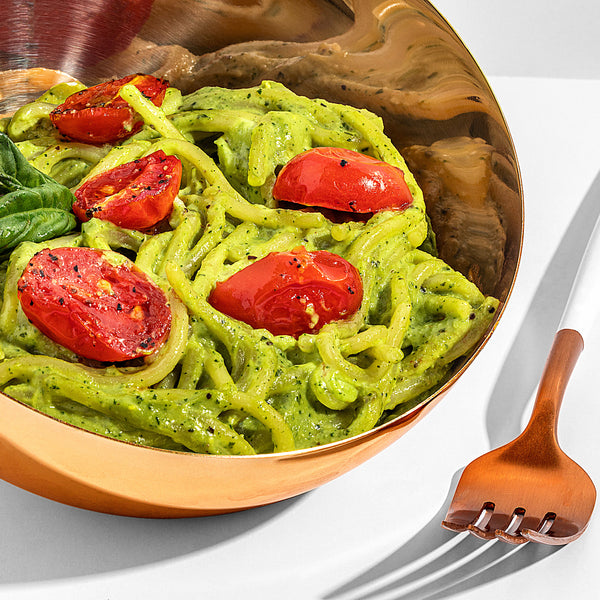 Avocado Pesto Spaghetti