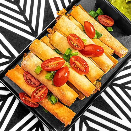 Baked Chili Lime Chicken Taquitos (Paleo)