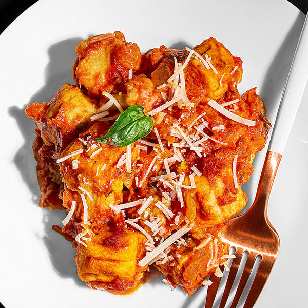 Baked Gnocchi with Paleo 'Vodka' Sauce