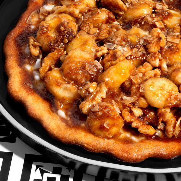 Bananas Foster Pizza