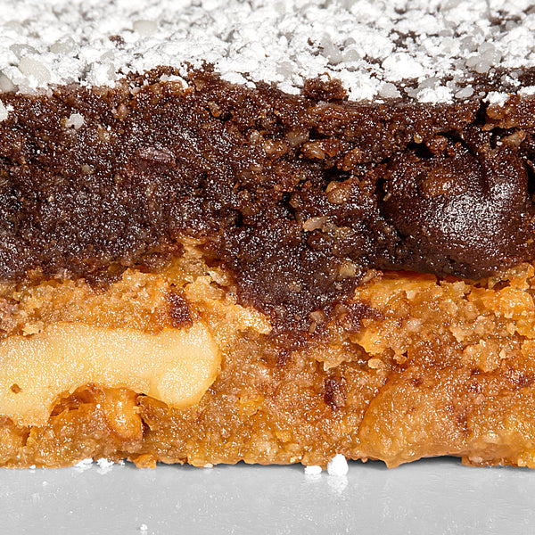 Cookie Dough Pecan Pie Blondies