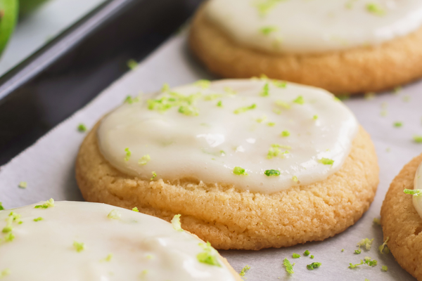 Key Lime Brown Butter Sugar Cookies