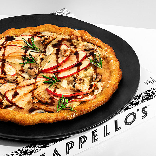 Apple + Brie Pizza with Roasted Walnuts