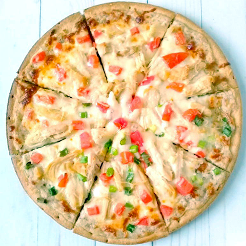 White Garlic Sauce Pizza