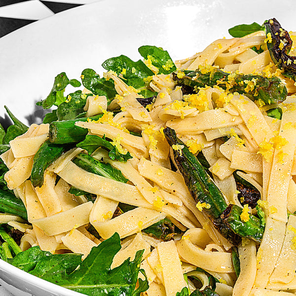 Fettuccine Lemony Pasta Salad w/ Green Beans