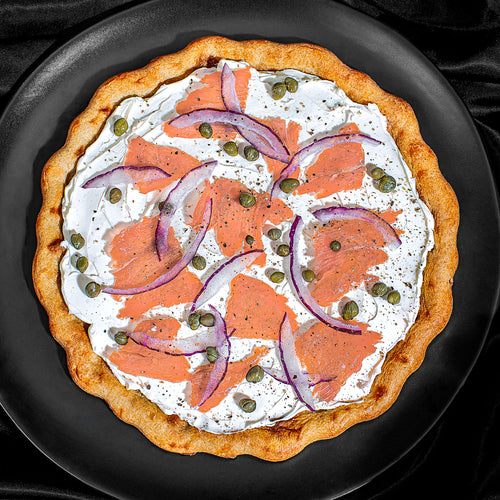 Lox Breakfast Pizza