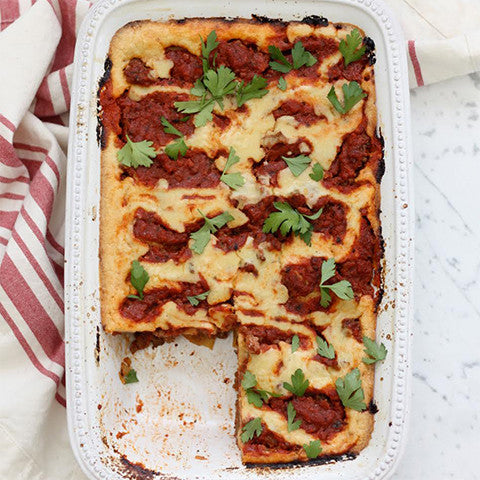 Meaty Tomato Lasagna