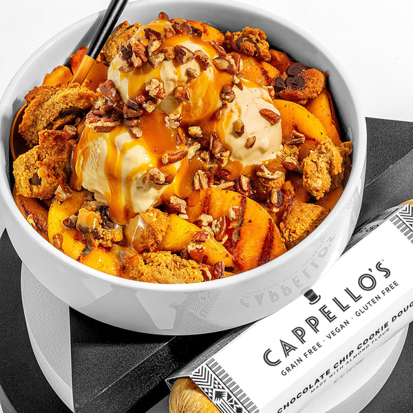 Cookie Dough Peaches and Cream