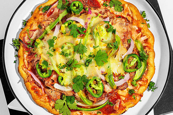 Pulled Pork BBQ Pizza