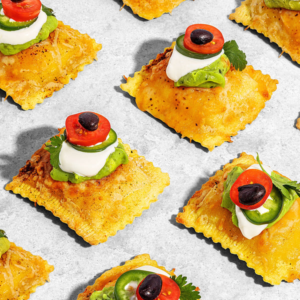Air Fryer Ravioli Nachos
