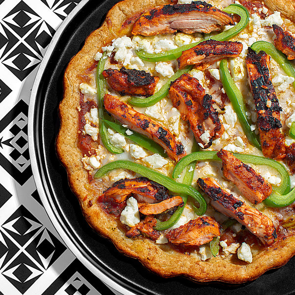 Spicy Tandori Chicken Grilled Pizza