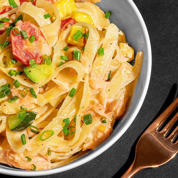 Summer Salmon Pasta