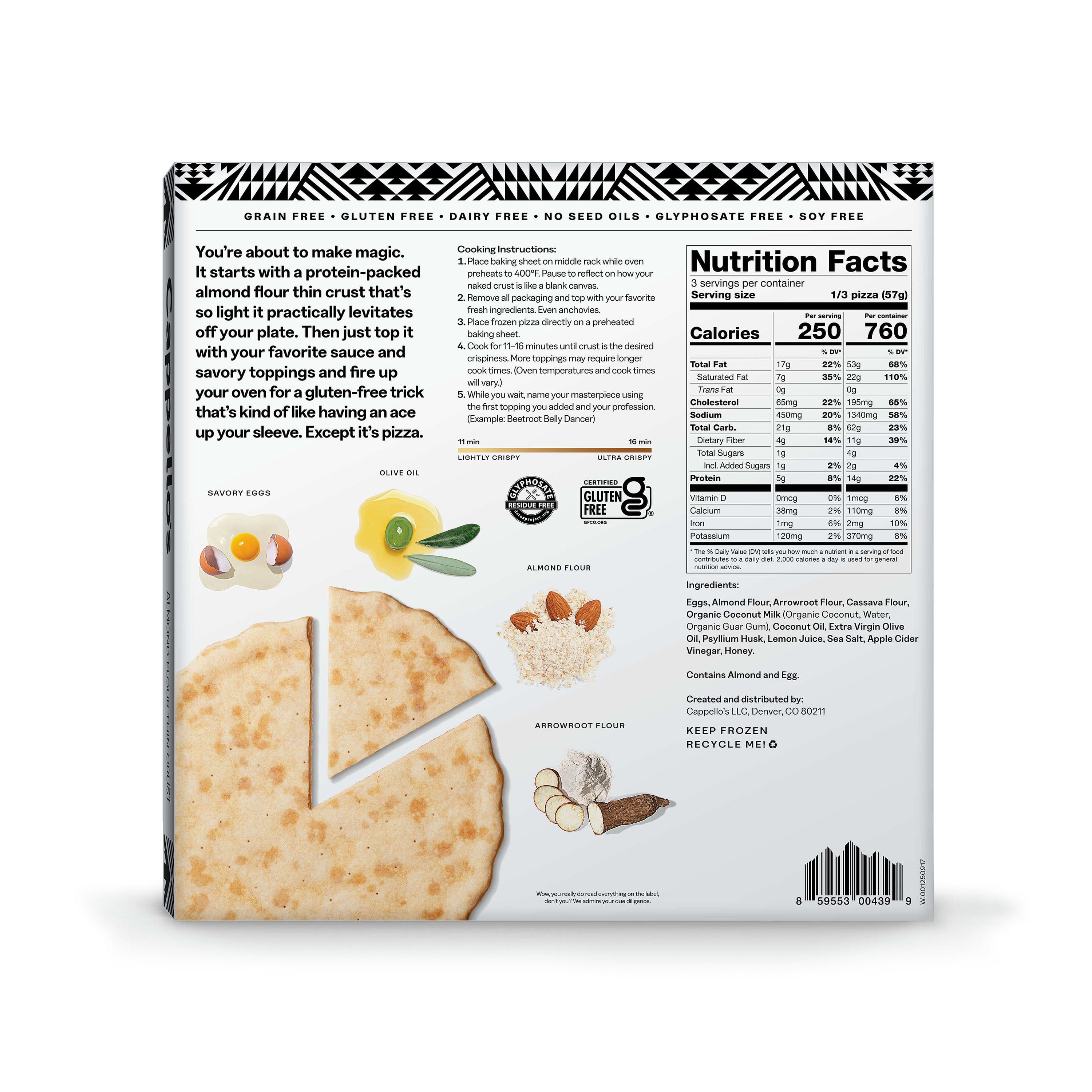 Naked Pizza Crust – Cappello's
