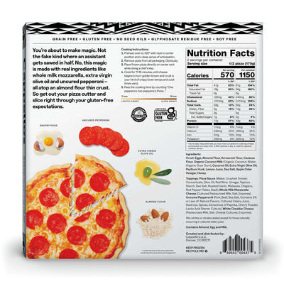 Uncured Pepperoni Pizza