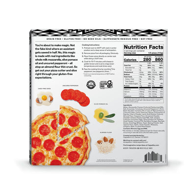 Uncured Pepperoni Pizza