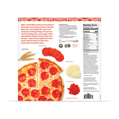 Uncured Pepperoni Pizza